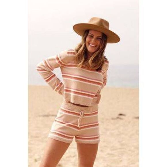 L*Space Sun Seeker Sweater Knit Shorts - Picture 3 of 3